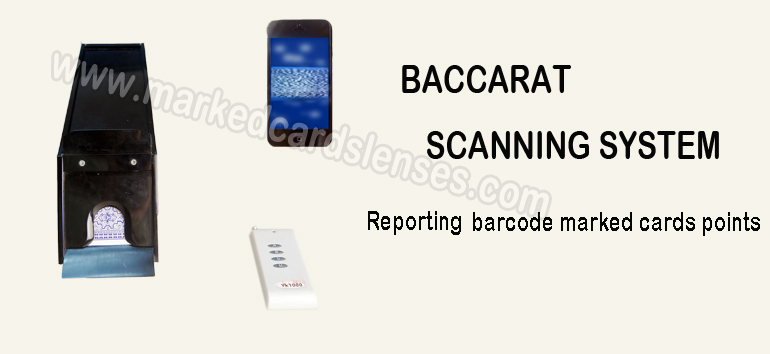 Analizador de póquer Baccarat para cartas marcadas